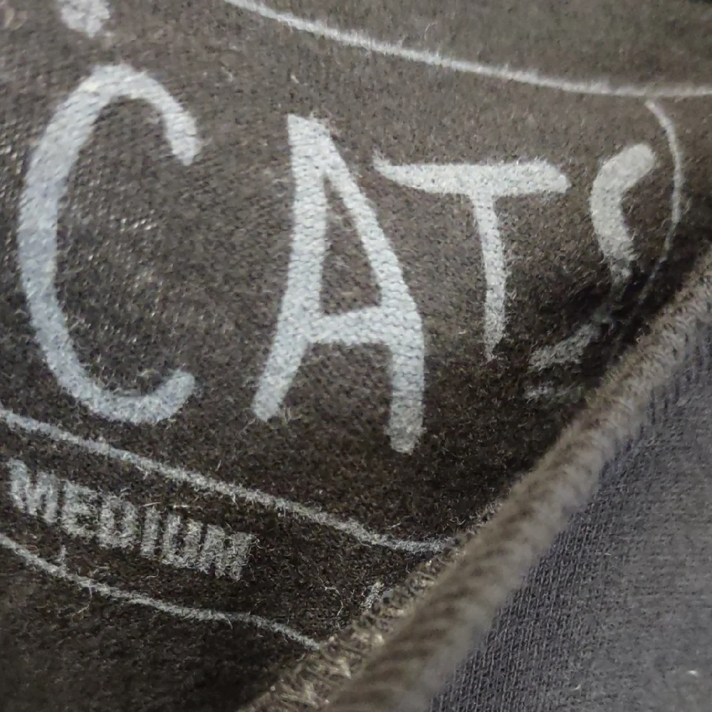 Black Cat T-Shirt with Yellow Eyes